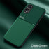 For Oppo A17 Case Luxury Leather Texture Magnetic Holder Plate Back Cover for Oppo A17 2022 A 17 4G OPPOA17 CPH2477 Phone Cases