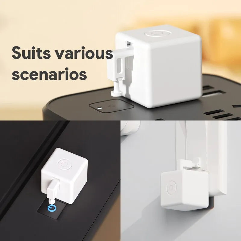 Tuya Zigbee Bluetooth Fingerbot Plus Robot Button Pusher Switch Bot Smart Home Work With Alexa Google Home Smart Life App