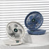 Usb Charging Foldable Table Desktop Fan Wall Mounted Ceiling Fan Mini Portable Air Cooler Electric Ventilator Fan Rechargeable