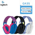 Logitech G435 LIGHTSPEED Bluetooth Wireless Gaming Headset Surround Sound Headset Over-Ear For PC Laptop Games And Music