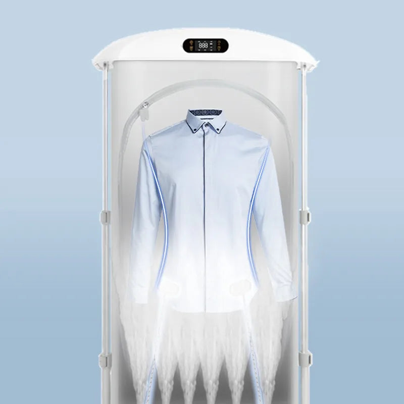 TIJUMP Electric Clothes Dryer Collapsible Portable UV Iron Steam Clothes Dryer Full Automatic Ironing Machine 220V Dryer Clothes
