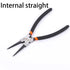 1pcs 7 inch Snap Ring Pliers Set Internal/External Circlip install uninstall Kits Snap Rings Puller Hand Circlip Plier