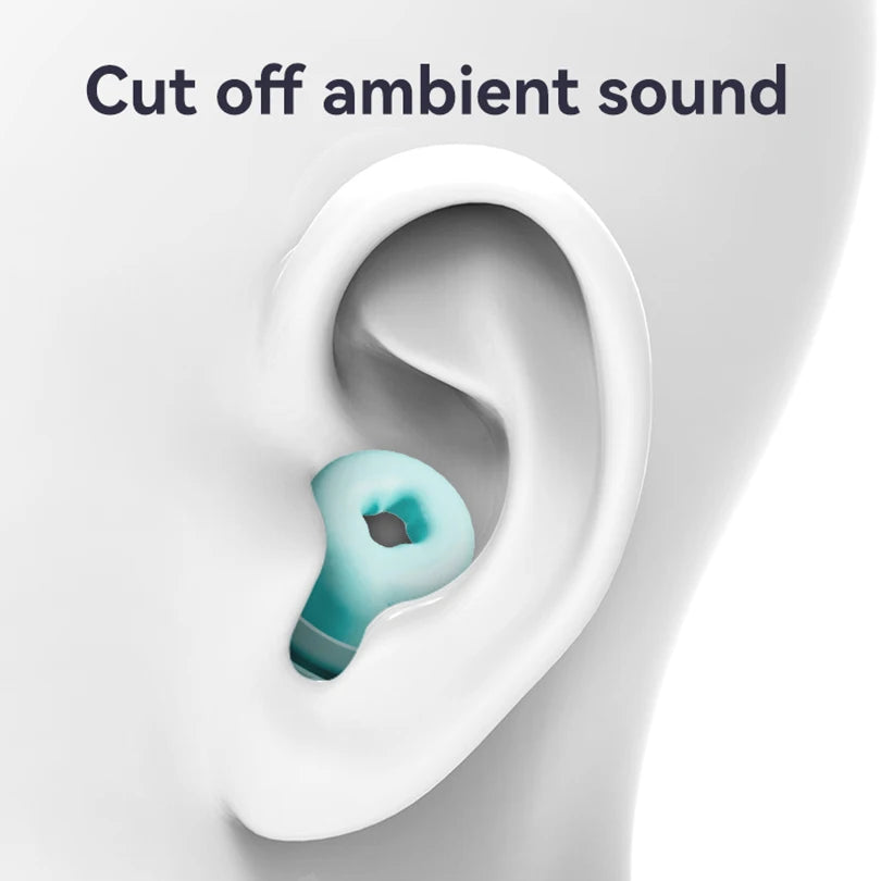 1Pair Earplugs For Sleeping Tapones Oidos Noise Reduction Ear Plug Oordopjes Soft Waterproof Tapones Para Dormir Ear Plugs