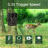 24MP HC-812A Wildlife Trail Camera Wireless Surveillance Tracking Camera Photo Trap Infrared Hunting Cameras Wildlife