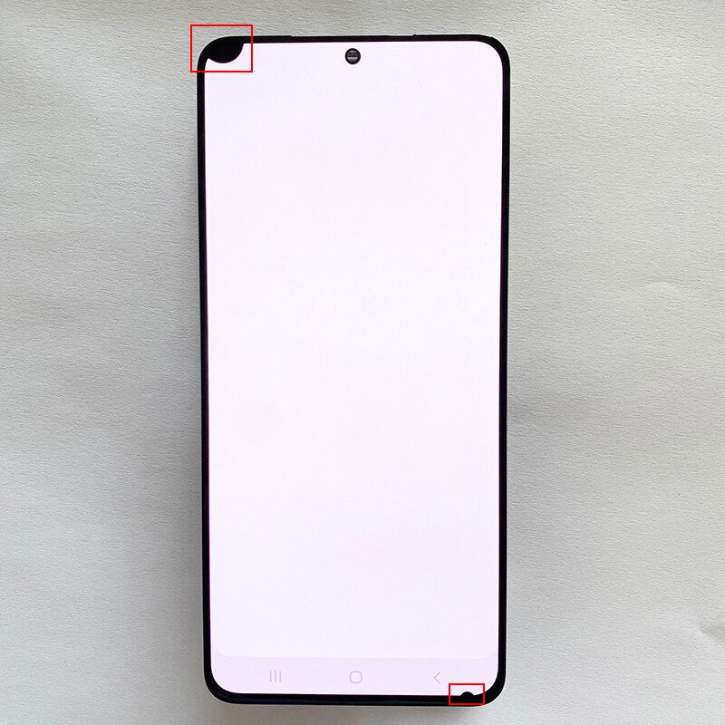 Original LCD For Samsung Galaxy S21 5G G990F G991F G991U G991B/DS Lcd Display Touch Screen 6.2'' With Frame With Dead Pixel