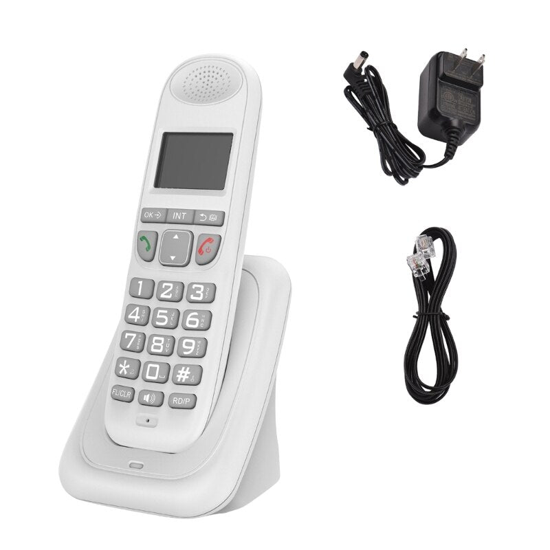 63HD D1003 Desk Phone with Caller Display Wireless Landline Desktop Telephone for Hotels, Offices and Homes Multi Languages