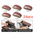 24Pcs 75 X 533mm Abrasive Belt Sanding Band Sander Belt Attachment Grinder Polisher Power Tool For Wood Soft Metal Polishing