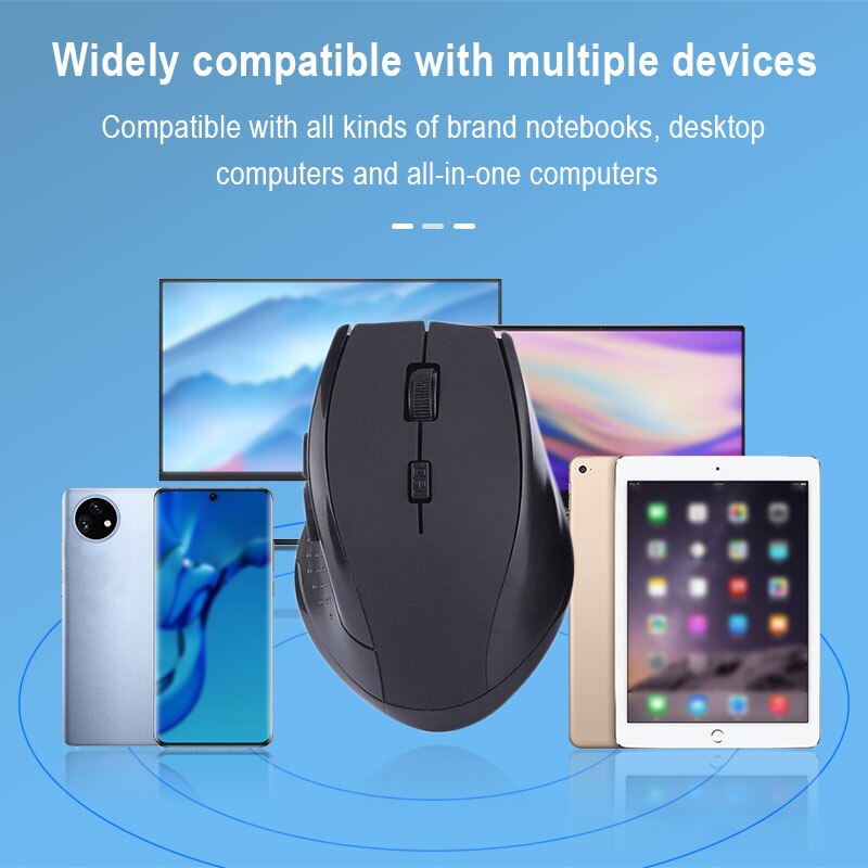 Wireless Business Mouse Optical Esports Mechanical Games Office Laptops Universal Silent Ergonomics Easy To Carry