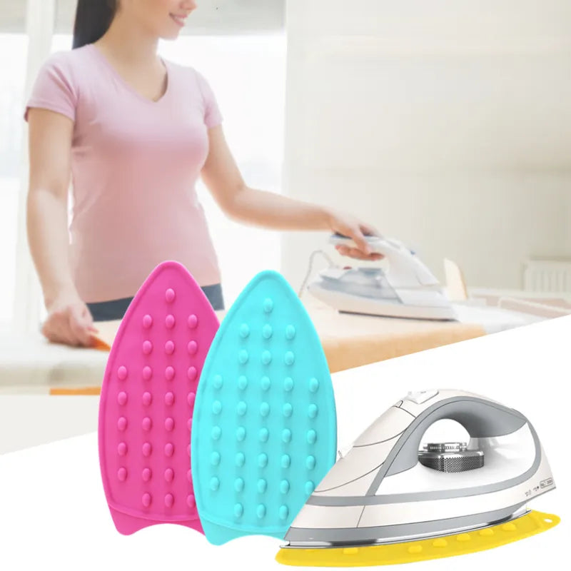 Silicone Iron Ironing Cover Hot Protection Rest Pads Mats Safe Surface Iron Coaster Stand Mat Holder Ironing Pad Insulation Boar