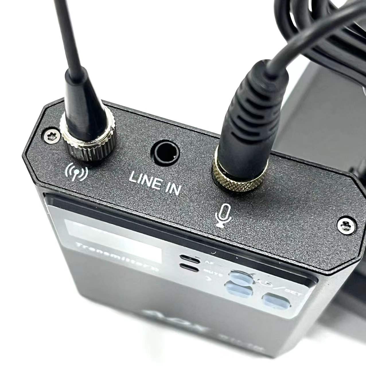 New Black Wireless Aluminium alloy Audio Pickup with Acoustic Clarity for Video Conferencing