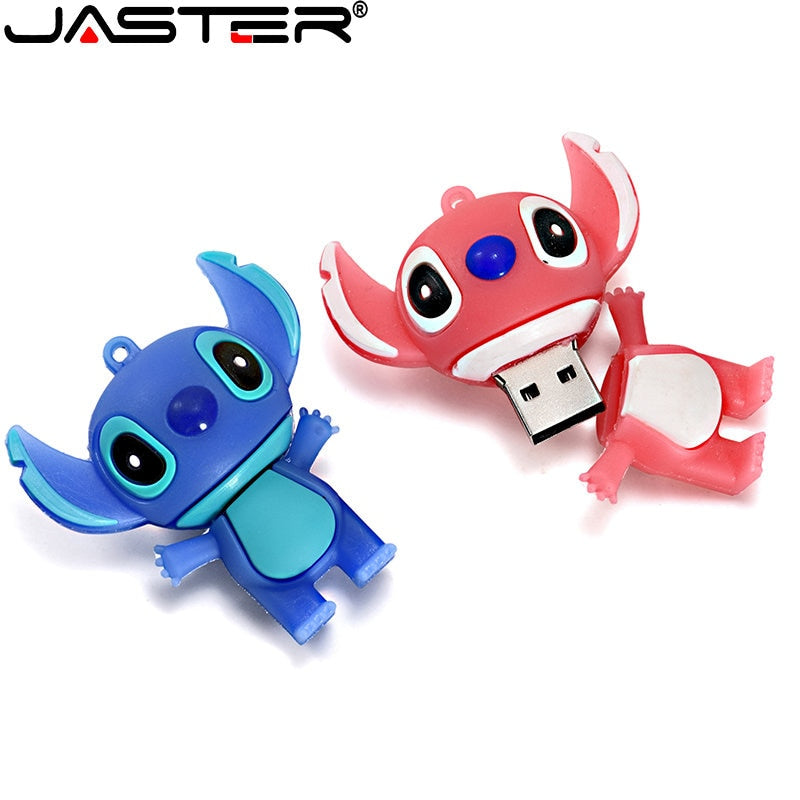 JASTER Cute Mini U Disk 64GB 32GB 16GB 8GB Flash Drives Cartoon USB 2.0 Flash Memory Stick Pen Drive Pendrive External Storage