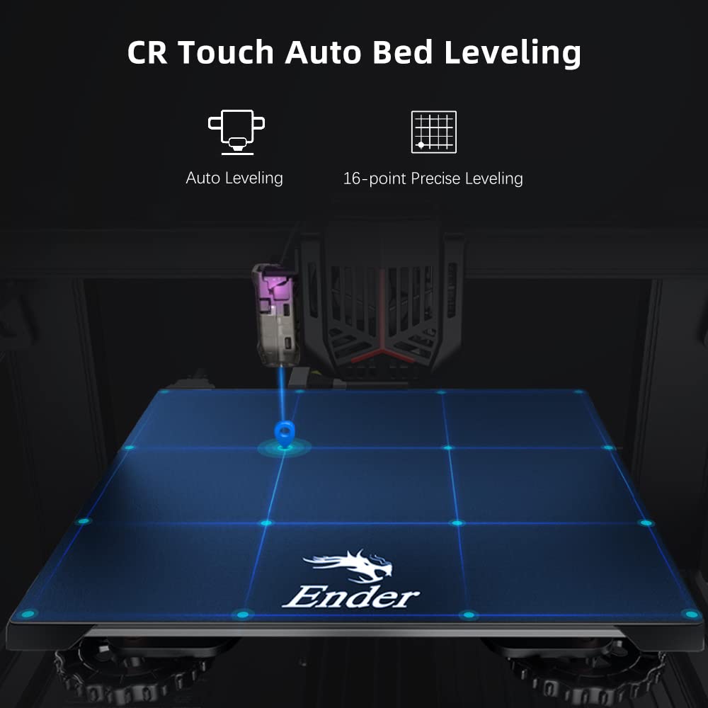 Creality Official Ender 3 Neo 3D Printer with CR Touch Auto Bed Leveling kit Full-metal Extruder  Silent Mainboard 220x220x250mm