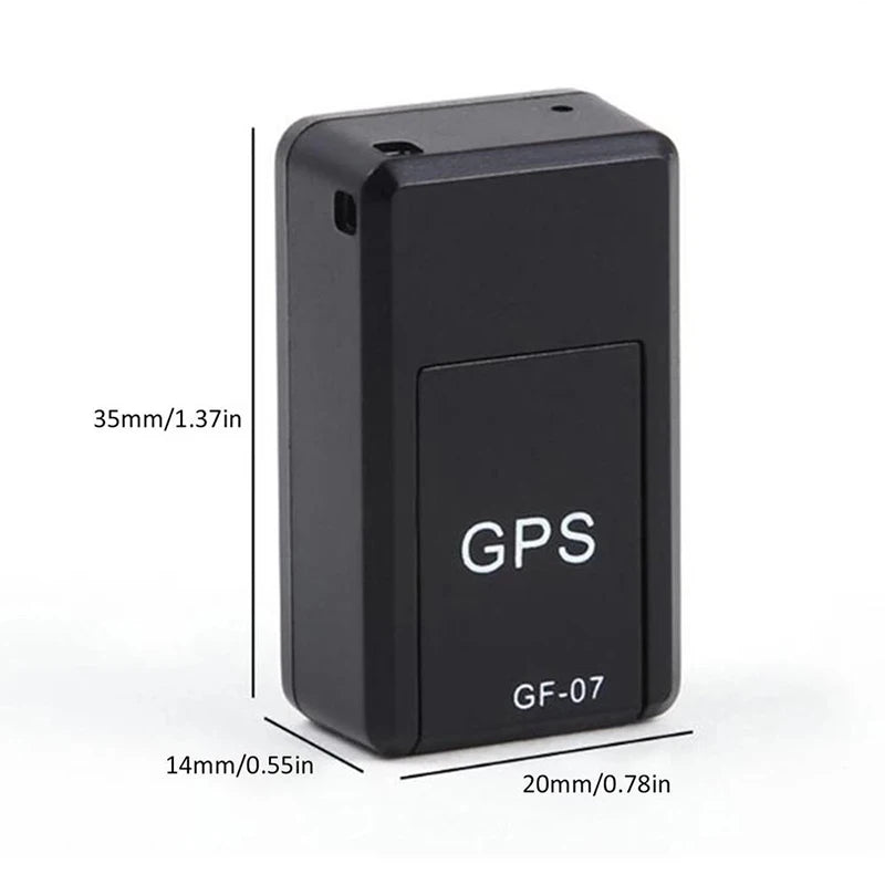 Mini GF-07 GPS Car Tracker Real Time Tracking Anti-lost Locator Strong Magnetic Mount SIM Message Positioner