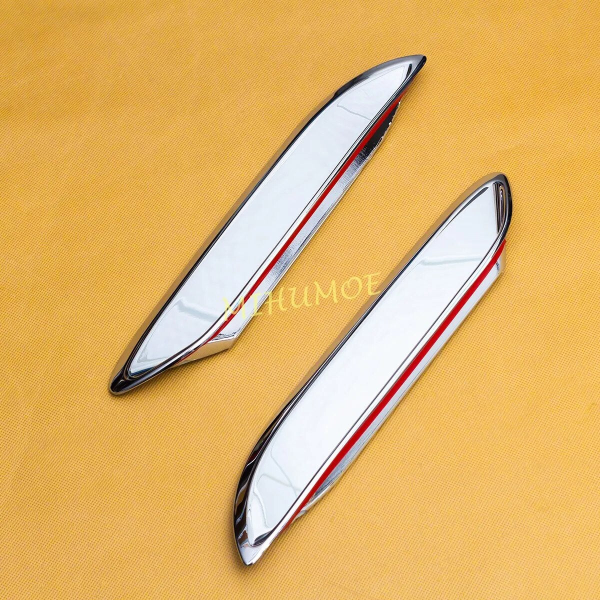 For Lexus RX 350 350h 500h 2023 2024 Chrome Rear Bumper Air Vent Cover Molding Accessories