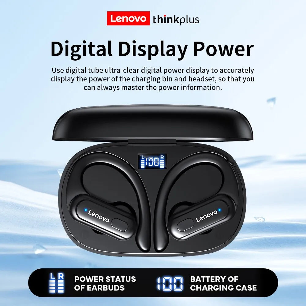 Lenovo Thinkplus Earphone XT60B Wireless Bluetooth Sport Headphones Touch TWS With Mic Noise Reduction Earbud Waterproof Headset