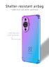 Clear Cute Gradient Huawei Nova 11 Pro Phone Case Slim Anti Scratch Flexible TPU Shockproof Cover for Nova 10 9 SE Y90 Y70 Plus