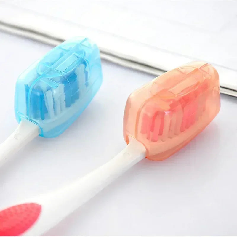 20/10/5Pc Toothbrush Head Cover Case Cap Portable Travel Hike Camping Brush Protect Teethbrush Storage Organizer Bathroom Supply