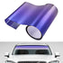 Colorful Gradient Car Windscreen Solar Film Window Sun Shade Tinted Stickers Auto Styling PET Films UV Protection Cover 20x150cm