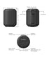 Tronsmart T6 Mini Speaker Wireless Bluetooth Speaker Portable Speaker with 360 Degree Surround Sound, Voice Assistant