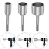 1PC X Ground Rod Driver 30/45/65mm Heavy Duty SDS-MAX T Post Ground Rod Driver Tool Forged Steel Drill Bit Driver Durable Hammer