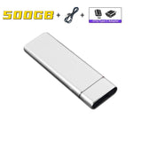 High-Speed Portable SSD 16TB Solid State Hard Disk 2TB High Capacity Storage Device External Hard Drive for Laptop/Desktop/Phone