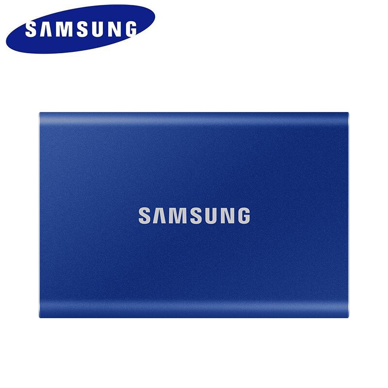 Samsung T7 Portable SSD 500GB 1TB 2TB External Disk Hard Drive Solid State Disk USB 3.2 Gen 2 Compatible SSD For Laptop Desktop