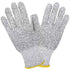 Grade 5 Anti-cutting Cotton Yarn Gloves HPPE Hand Safety Protection Kitchen Construction Sites Gardening Work Gloves