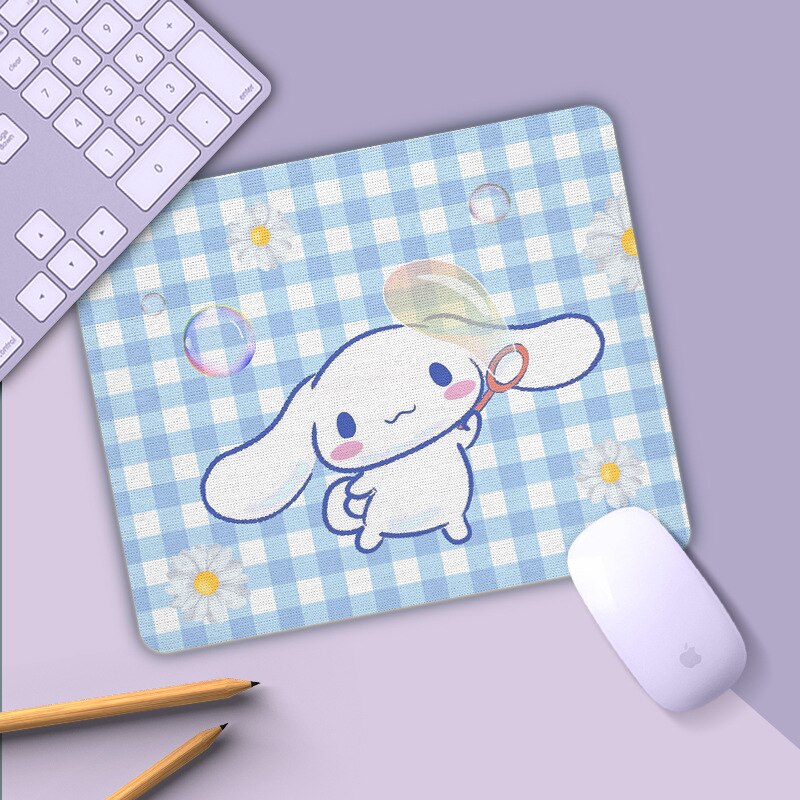 Office family computer desks mini cartoon cute dog mouse pad desk pad desktop mouse pad mouse pad gaming