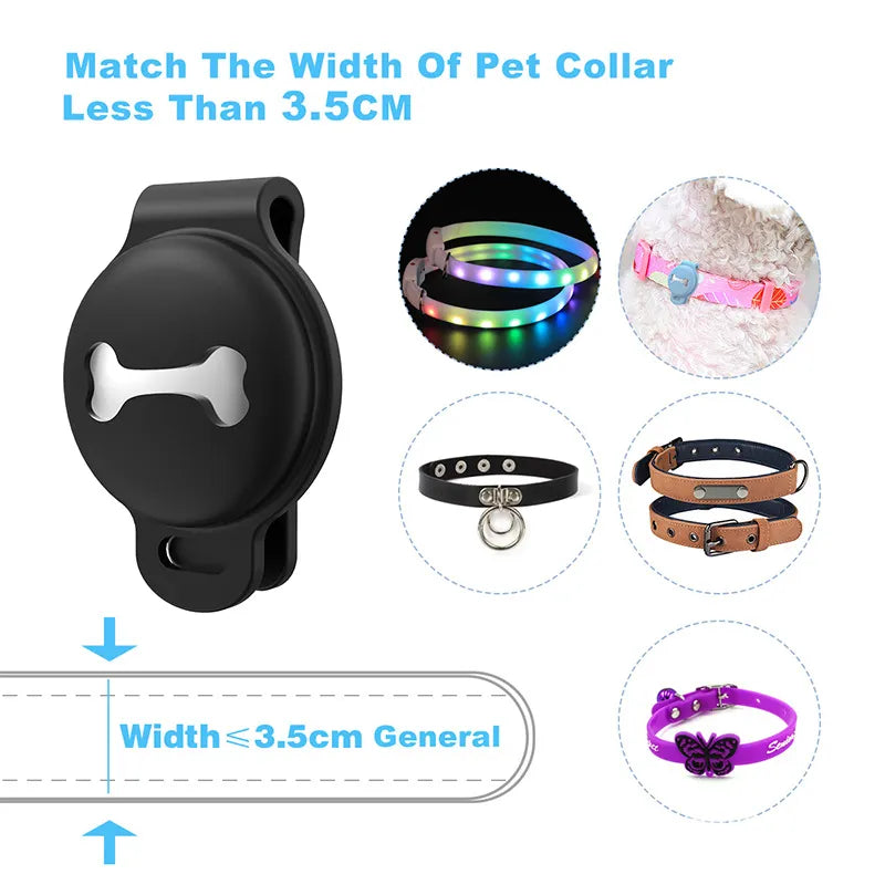 Dog GPS Tracker Cover Smart Locator Dog Brand Protective Case Pet Detection Wearable Tracker Bluetooth For Cat Anti-lost Record