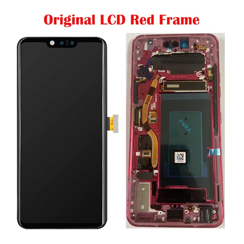 6.1” Original AMOLED For LG G8 ThinQ G820 LCD Display With Frame Touch Screen Digitizer Assembly For LG G8 LCD Screen