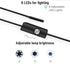 Endoscope USB Android Endoscope Camera Waterproof Inspection Borescope Flexible Camera 5.5mm 7mm For Android PC Notebook 6LED