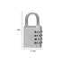 3/4 Digit Dial Combination Password Code Number Lock Padlock Safety Travel Security Lock for Luggage Backpack Suitcase Drawer