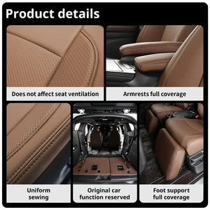 Suitable for Toyota Sienna 2021 2022 2023 car seat covers skin full set truck cover Platinum LE XLE XSE Woodland 7/8 seat