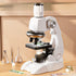 Microscope Kit Laboratory LED1200X Home School Science Education Toy Gifts Children's Fine Biology Microscope