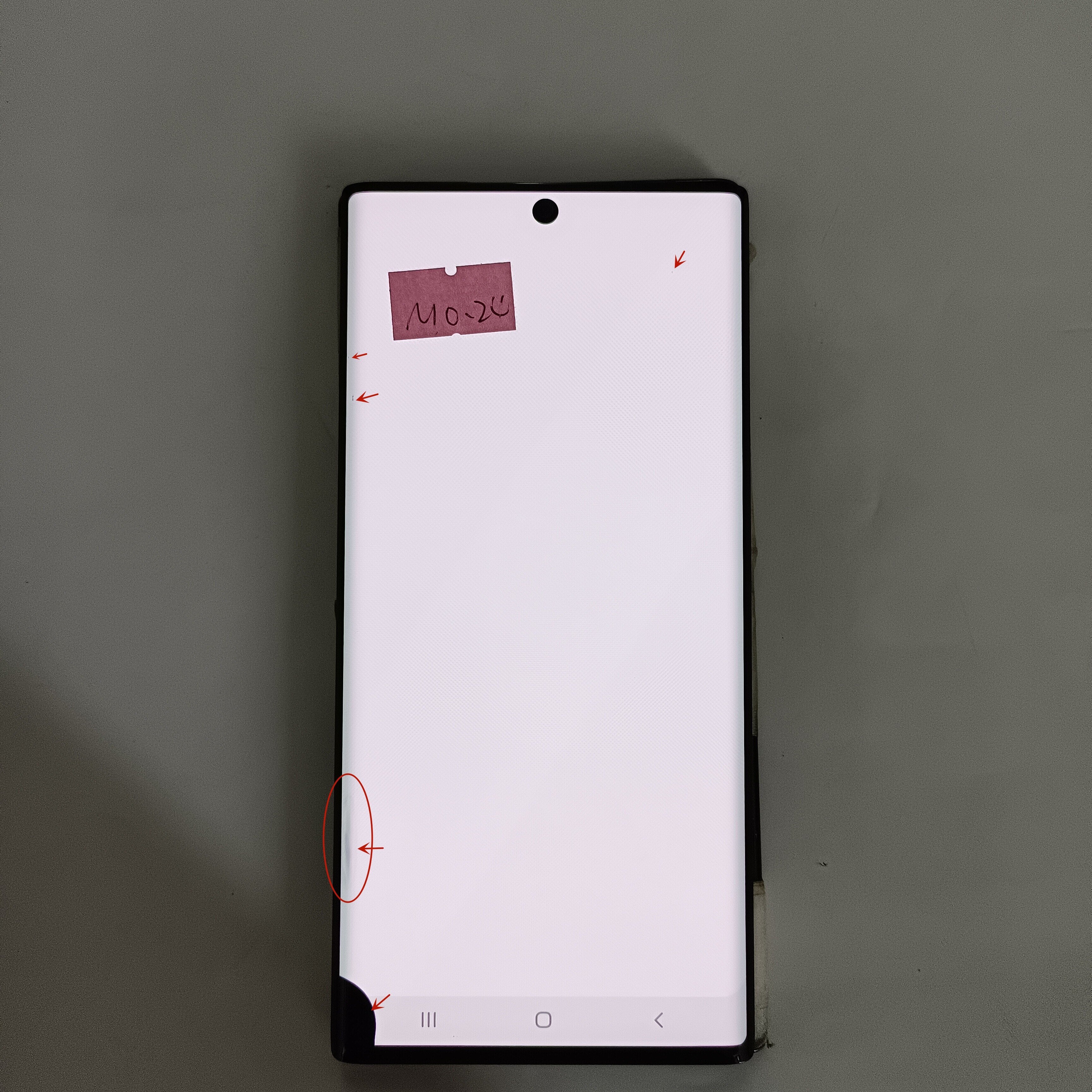 Original Lcd For Samsung Galaxy Note 10 Lcd N970 N970F N9700 Display Touch Screen Digitizer Assembly With Defects