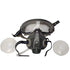 Reusable Respirator Half-face Dust Mask Integrated With Goggles Spray Paint Industrial Dust-proof Coal Mine Work Woodworking