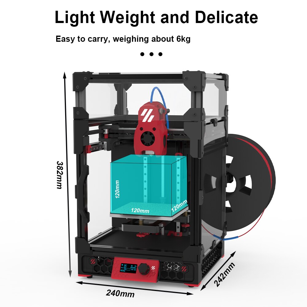 Voron 0.2 Pro Corexy 3d Printer Fast Printing High Precision Printers Support Klipper with Cheetah V3.0 and MINI Stealthburner