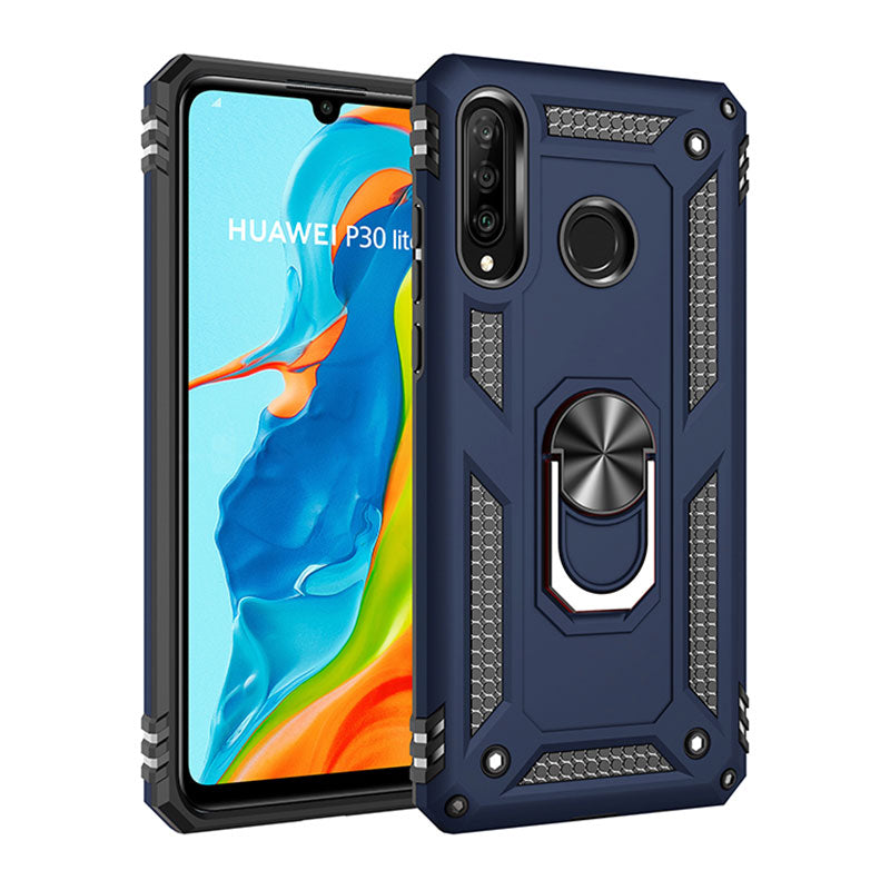 For Huawei P30 Lite Shockproof Case For Huawei P40 Lite E Pro P30 Pro P20 Lite P Smart Z 5G Ring Holder Armor Phone Cover Funda