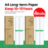 PeriPage A4 Portable Printer Roll Folded Paper USB Bluetooth Thermal Document Printer Support Tattoo Stickers Office Homework
