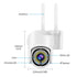 Wifi Security Outdoor Waterproof PTZ Auto Tracking Audio CCTV Surveillance 1080P 360 IP Cameras with Google Home Alexa