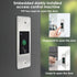 12V DC RFID Reader Keyless Door Opener Metal  Access Control Keypad 800 Users Mini  IP66 Waterproof Embedded Fingerprint Reader