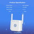 Wifi Repeater Wifi Signal Amplifier 5G 2.4G Increases Wi fi Range Extender Wi-Fi Booster Wireless Repeater Long Range For Home