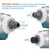 DTW285 520N. m High Torque Brushless Electric Tool Impact Wrench Strong 1/2 and 1/4 Inch Compatible For Makita 18V Battery