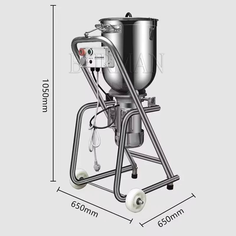 Electric Ice Crusher Smoothie Shaver Snow Cone  Block Breaking Grinder Machine Commercial  Slush Sand Maker