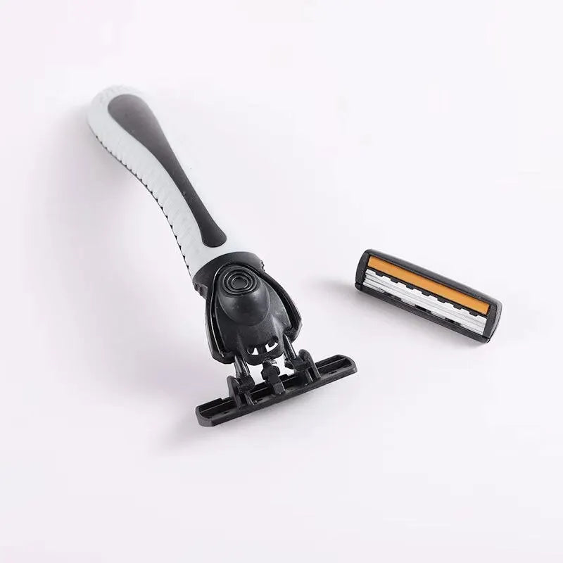 Shaver Brand New Design Men Razor Shaving Three Layer Shaver Reusable Razor Imported Blade Multi Tool Head Change