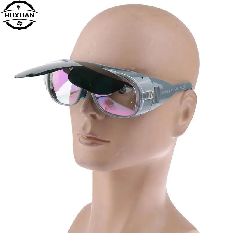 Gas Argon Arc Welding Protective Glasses Anti Glare Polishing Safety Working Eyes Protector Equipment Welding Welder Goggles