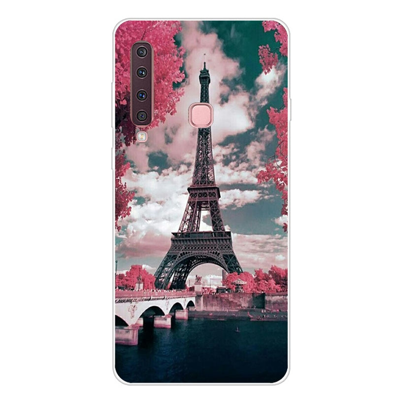 Case For Samsung Galaxy A9 2018 Coque Cute Cartoon SM-A920F Soft Silicone Phone Case For Samsung A9 A 9 2018 A920F Fundas Covers