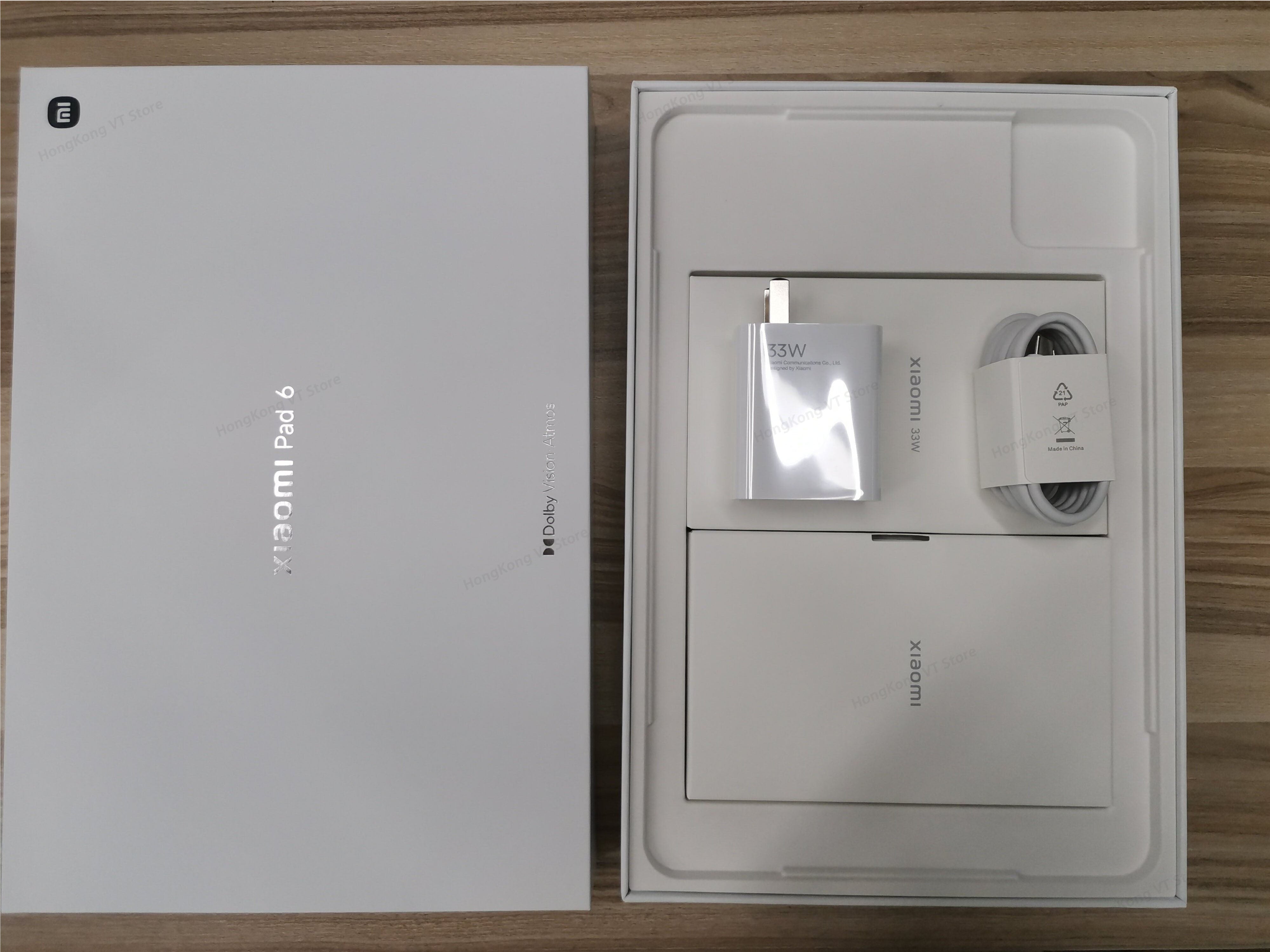 New Xiaomi Mi Pad 6 Tablet Snapdragon 870 11" 2.8K Ultra Clear Eye Protection Screen 8840mAh 33W Fast Charger Xiaomi Pad 6