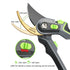 Pruner Cut Plant Trim Horticulture Secateur Shrub Garden Scissor Tool Branch Shear Orchard Pruning Shears