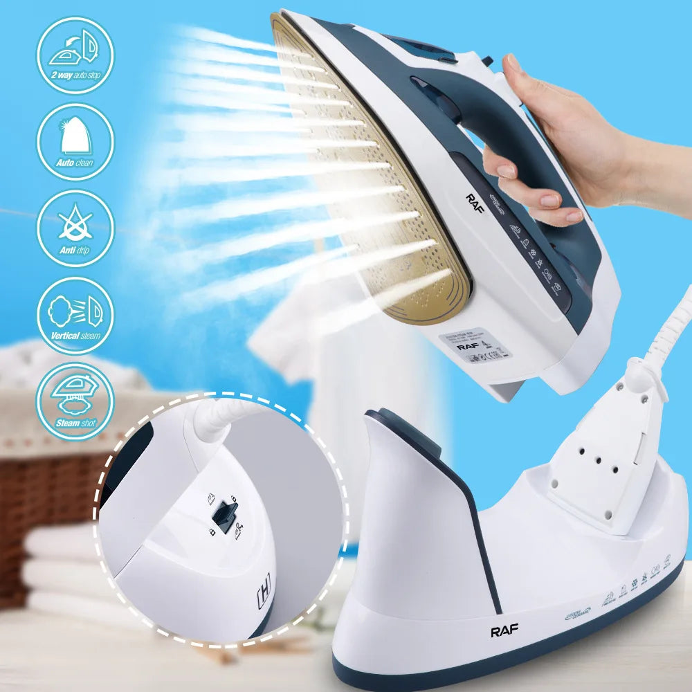 Household high-power iron two-in-one hand-held iron flat ironing small steam iron
